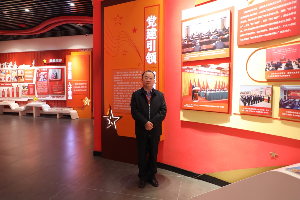 J9直营集团集团走进山东港口集团通辽港进建先进治理等理想，号召宽大员工大力弘扬劳模心灵劳动心灵工匠心灵！